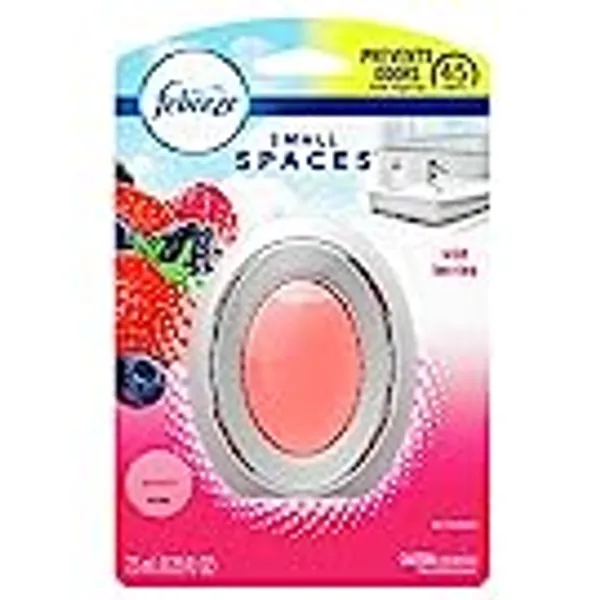 Febreze Small Spaces Air Freshener, Wild Berries, Odor Fighter for Strong Odors (1 Count)