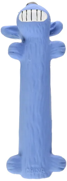 Multipet Original Loofa Dog Latex Ruff 6" Dog Toy, Assorted Colors for small breeds.