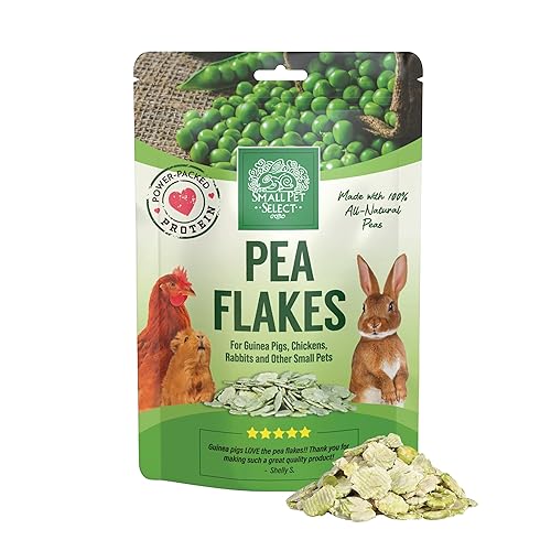 Small Pet Select- Pea Flakes, 1lb - Pea - 1 Pound (Pack of 1)