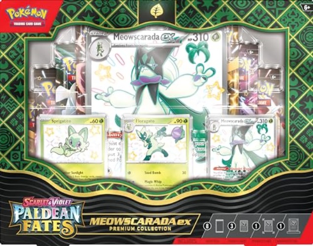 Pokémon TCG: Scarlet & Violet—Paldean Fates Pokémon ex Premium Collection