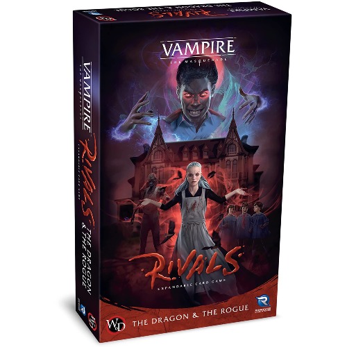 Renegade Games Studios Vampire: The Masquerade Rivals Expandable Card Game The Dragon & The Rogue Expansion - Ages 14+, 2-4 Players, 30-70 Min (RGS02458) - 