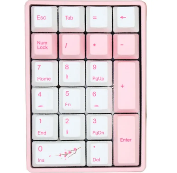 Varmilo VA21M Sakura Numpad Dye Sub PBT Mechanical Keyboard