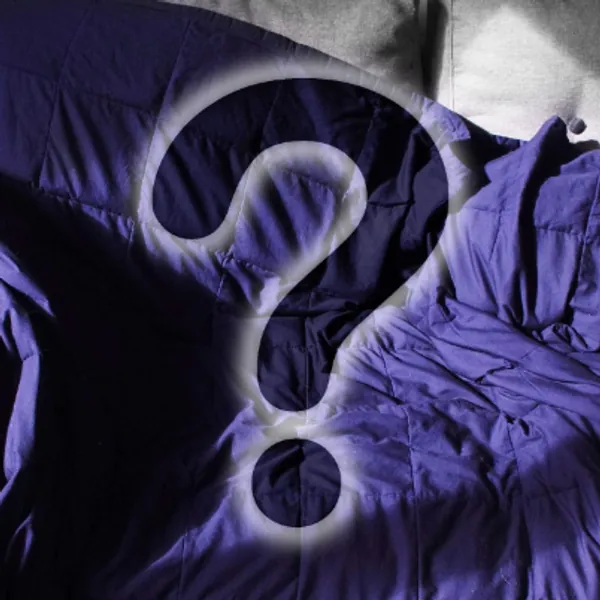 Couverture lestée – tissu récup – SistercatBlankets