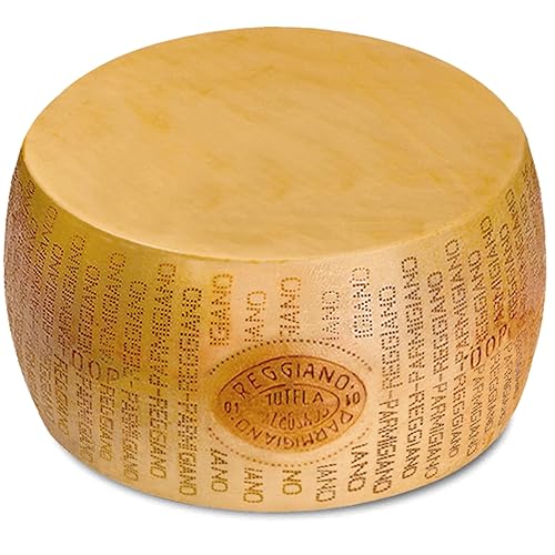 Parmesan Cheese Wheel 80 lb, Parmigiano Reggiano Cheese Top Grade-Italian Cheese DOP, 24 Months Aged, Latteria Soresina - Imported from Italy - Parmigiano Reggiano - 24 months - 80-90 lb - Whole Cheese Wheel