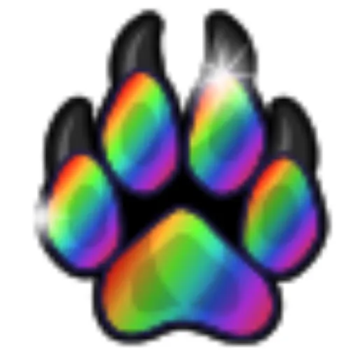 $75 Rainbow Sticker Dono