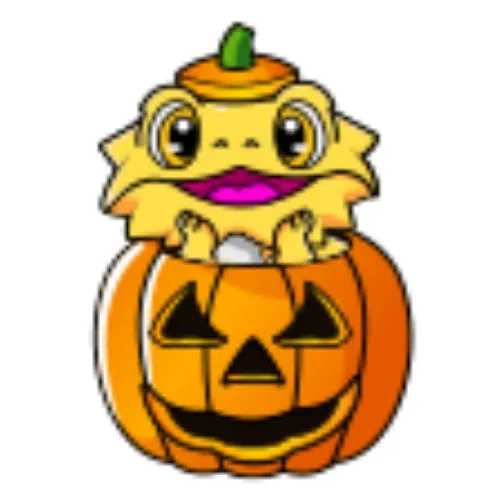$5 Simba Pumpkin Sticker Dono