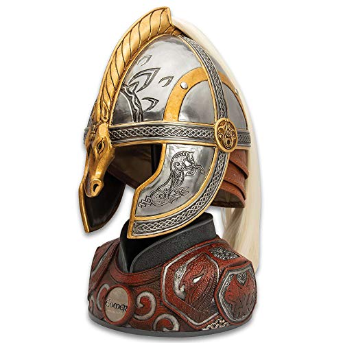 Lord of The Rings Eomer's Helmet and Display Stand