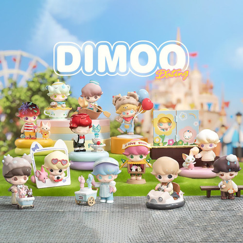 Dimoo Dating Blind Box Series by POP MART - Single Blind Box