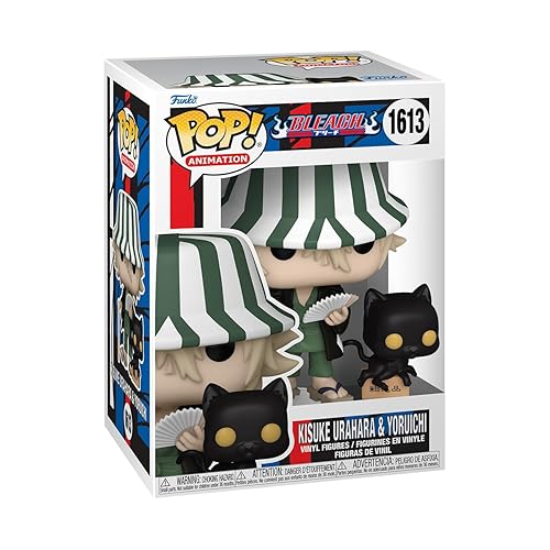 Funko POP! Animation: BLEACH - Kisuke Urahara With Yoruichi - Bleach - Collectable Vinyl Figure - Gift Idea - Official Merchandise - Toys for Kids & Adults - Anime Fans - Model Figure for Collectors