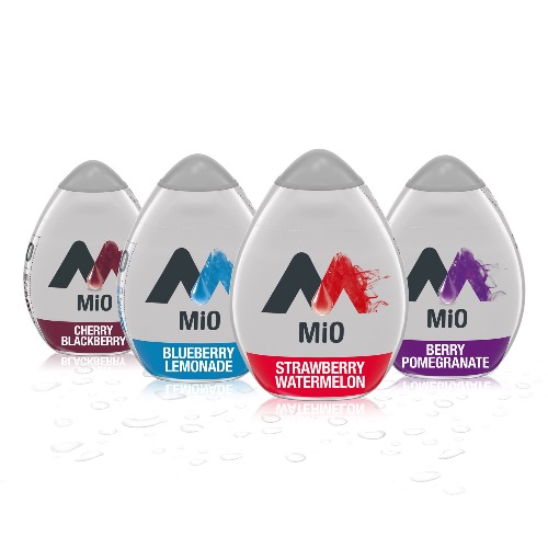 MiO Sugar-Free Berry Variety Naturally Flavored Liquid Water Enhancer 4 Count 1.62 fl oz - Berry 1.62 Fl Oz (Pack of 4)