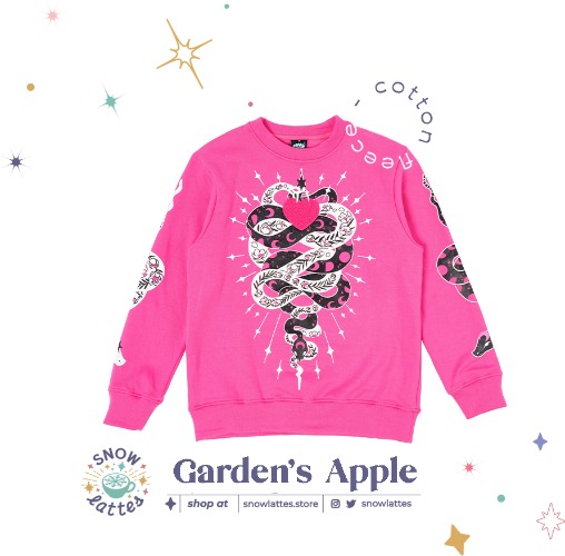 Garden's Apple Sweaters | MAGENTA / L
