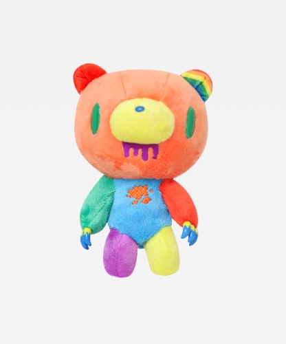Gloomy Bear Multicolor Pride 8" Plush | Default Title