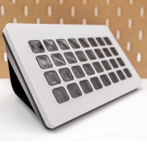 Stream Deck XL Cover | Change the color to White, Pink or even Gray or Black, and remove the logo from the faceplate