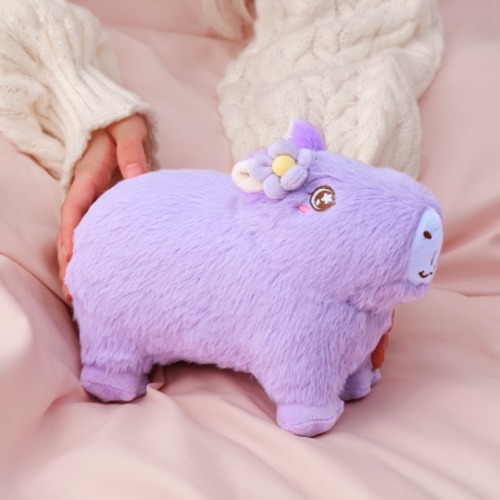 🪻 Lavender Capybara Plushie (10"/25cm)