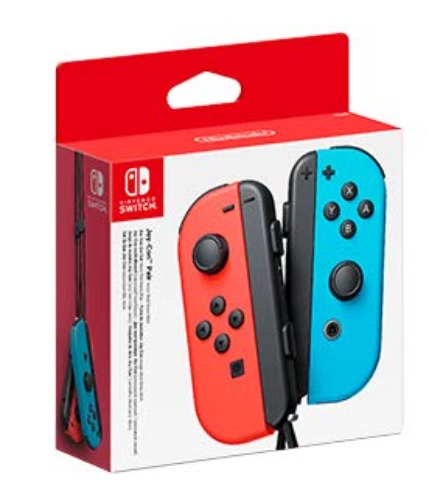 Nintendo Switch Joy-Con Controller Pair - Neon Red/Neon Blue - Neon Red/Neon Blue - Pair