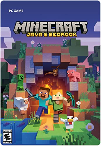 Minecraft Java & Bedrock Edition: Standard - Windows 10 [Digital Code] - Windows [Digital Code] - Java & Bedrock