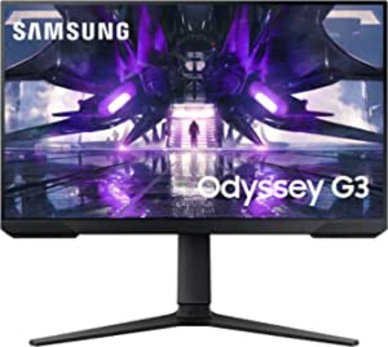 SAMSUNG Odyssey G3 24-Inch Gaming Monitor, 144hz Monitor, HDMI Monitor, Vertical Monitor, FHD Monitor, AMD FreeSync Premium, G30A (LS24AG302NNXZA) - 24-inch G30A 144 Hz