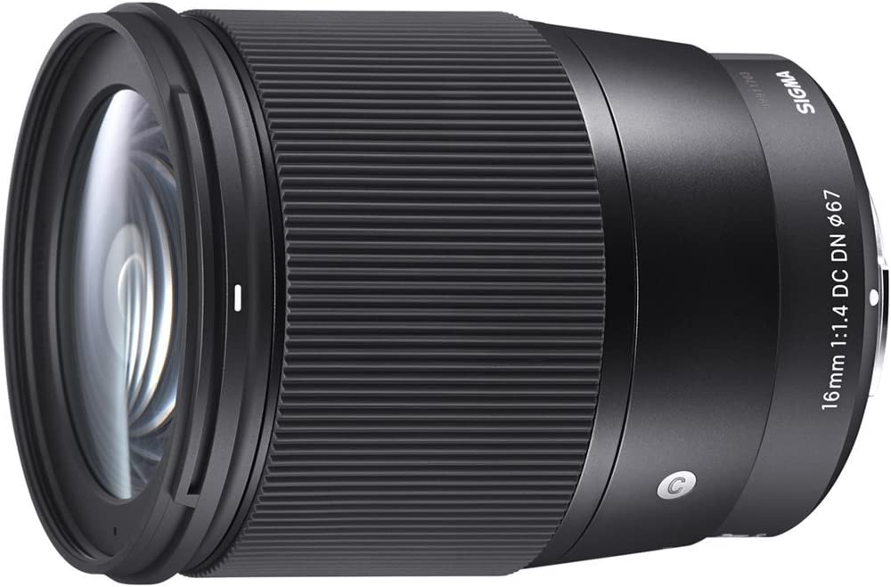 Sigma 16mm f/1.4 DC DN Contemporary Lens for Sony E (402965) - Single