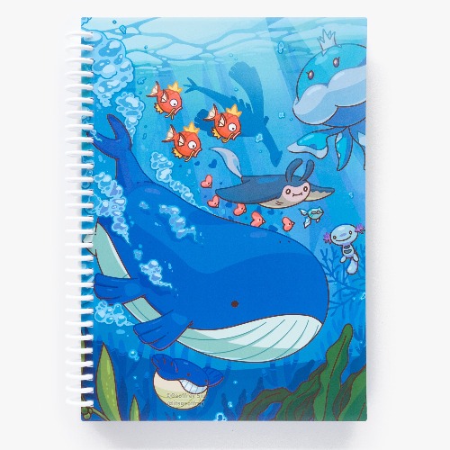 LG Deep Sea Reusable Sticker Book - @itsgeoffrey on Tiktok