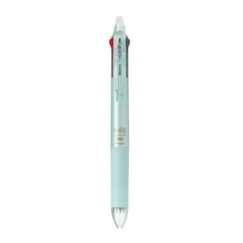Japanese Pilot FriXion Erasable Tricolor Pen - Mint Green