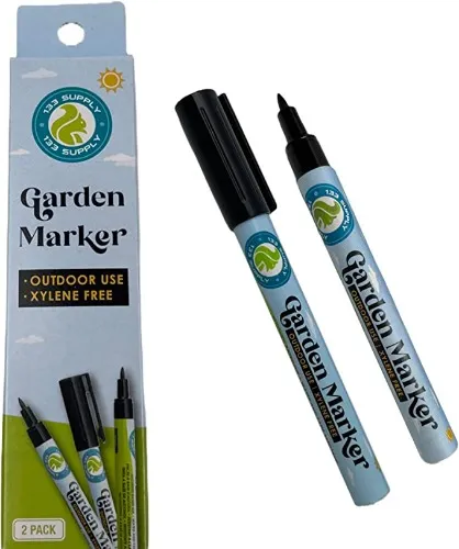 Artline Garden Markers, 0.8 mm Writing Width, Black, 12 Pack (EK-780) - 12