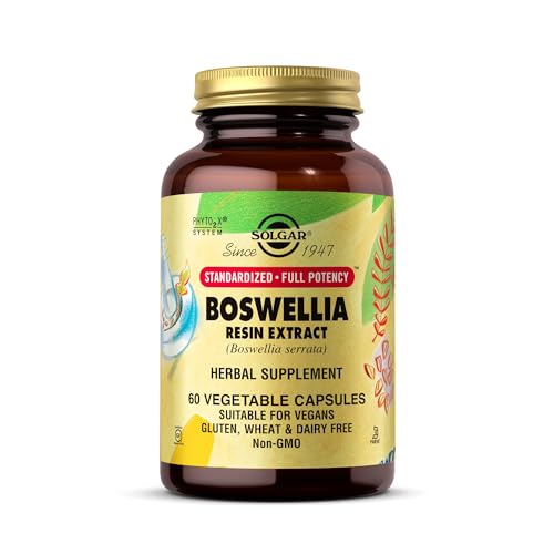 SOLGAR Boswellia Resin Extract Vegetable Caps, 60 CT