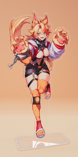 Buffpup Acrylic Standee