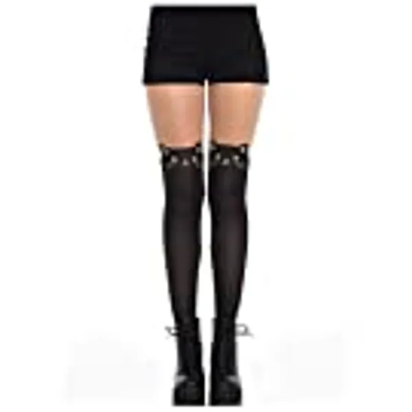 Leg Avenue Women's Cute Animal Spandex Opaque Sheer Hosiery