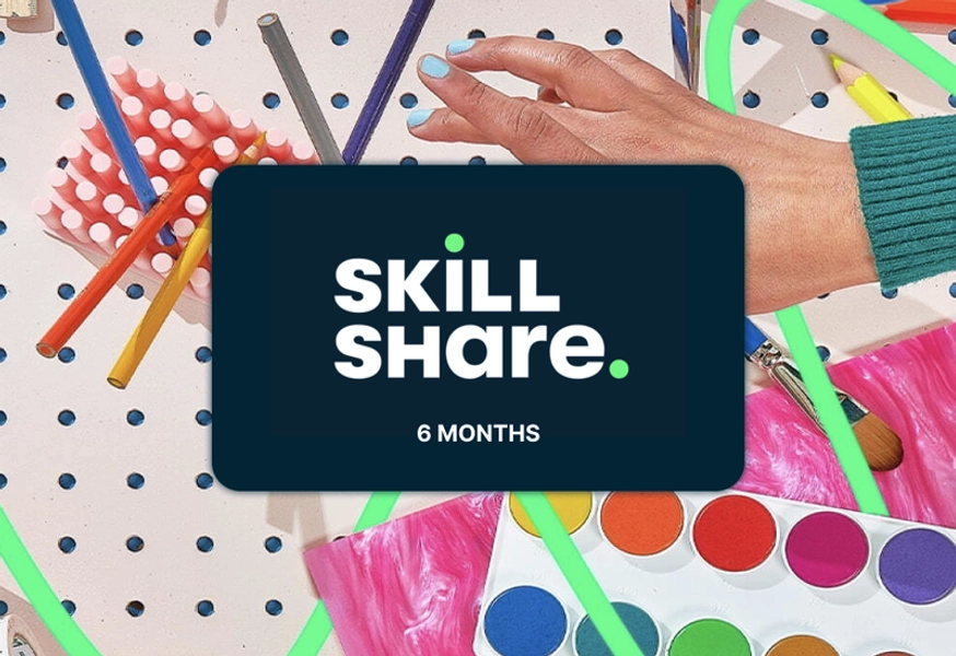 6 Months of Skillshare Membership