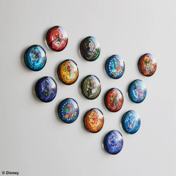 KINGDOM HEARTS Glass Magnet (BLIND BOX SET OF 14)