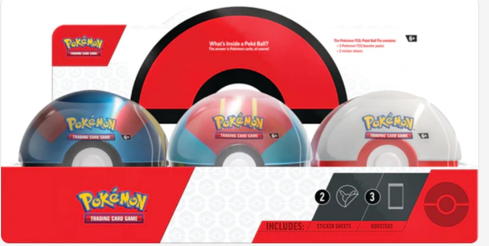 Pokemon Poke Ball Tin Q3 2023