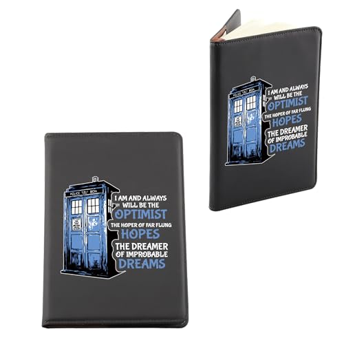 CMNIM Doctor Movie TV Show Who Tard-s Journey Notebook Doctor Movie Lover Gift Police Box Theme Notepads for Tard-s Fans Office Supplies (Tard-s Note Book) - Tard-s Note Book