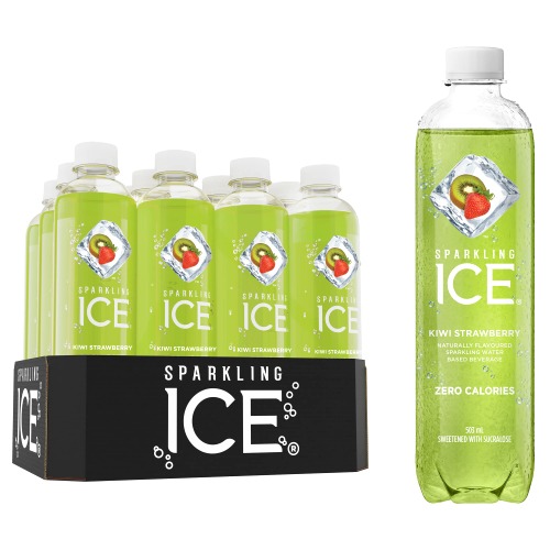 Sparkling Ice Kiwi Strawberry flavoured sparkling water with zero sugar and zero calories. Sparkling Ice drinks are packed with fun and fruity flavours for everyone to enjoy. (12 pack) - 