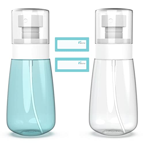 RELANOR Small Spray Bottle Travel Size - PETG Mist Spray Bottle Travel - Travel Spray Bottle Leak Proof - Mini Travel Sized Spray Bottles for Toners, Face & Hair Mist (100ml - Pack 4) - 100ml - Pack 4