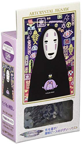 Akari [Art Crystal Jigsaw] of The 126-piece Jigsaw Puzzle Spirited Away Wonder of Town (10x14.7cm)