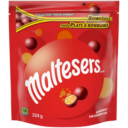 Maltesers Bowl Size Stand up Pouch 324g - Chocolate 324 g