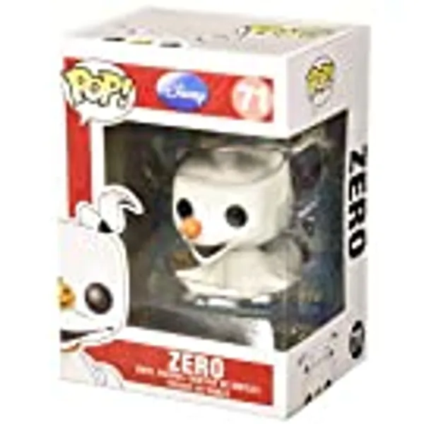 Funko POP Disney The Nightmare Before Christmas: Zero Multi-colored, 3.75 inches