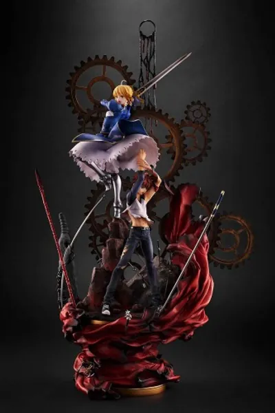 Fate/Stay Night - Altria Pendragon - Emiya Shirou - 15th Anniversary Figure -Kiseki- (Aniplex, Monolith, Revolve)