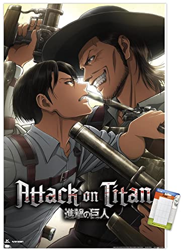  Attack on Titan: Season 3-Stalemate Wall Poster