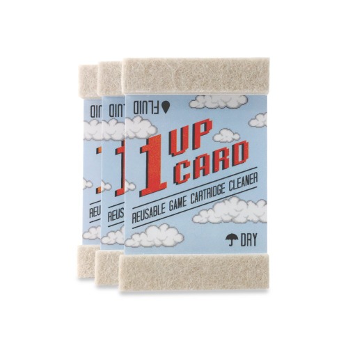 Universal Game Cartridge Cleaner 3 Card Pack