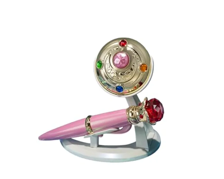 TAMASHII NATIONS - Sailor Moon - Transformation Brooch & Disguise Pen Set -Brilliant Color Edition-, Bandai Spirits PROPLICA