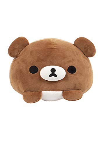 Rilakkuma San-X Original Mochi Cushion Plush (Chairoikoguma (Kogumachan)) - Chairoikoguma - Medium