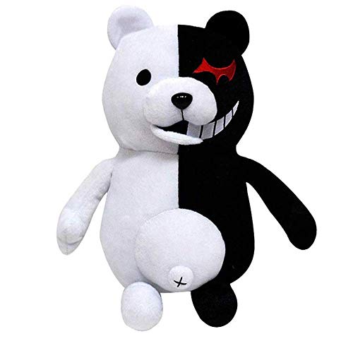 IUTOYYE Monokuma Plush Toy Doll Cosplay Stuffed Animals Toys Super Cute Soft Toy Figures Creative Birthday for Boys and Girls (35 cm) - 35 Cm