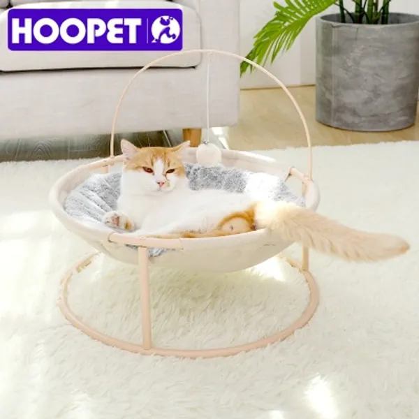 14.61US $ 12% de DESCUENTO|HOOPET cama para gatos, hamaca para mascotas, esterilla para casa de Interior para perros pequeños, cálida, tumbona para ventana, bonitas alfombrillas para dormir|Camas y esteras para gatos|   - AliExpress