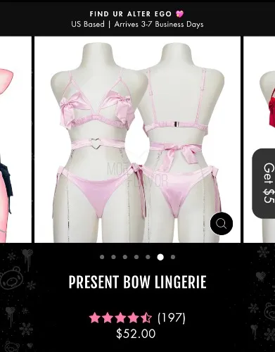 Pink Bow Set