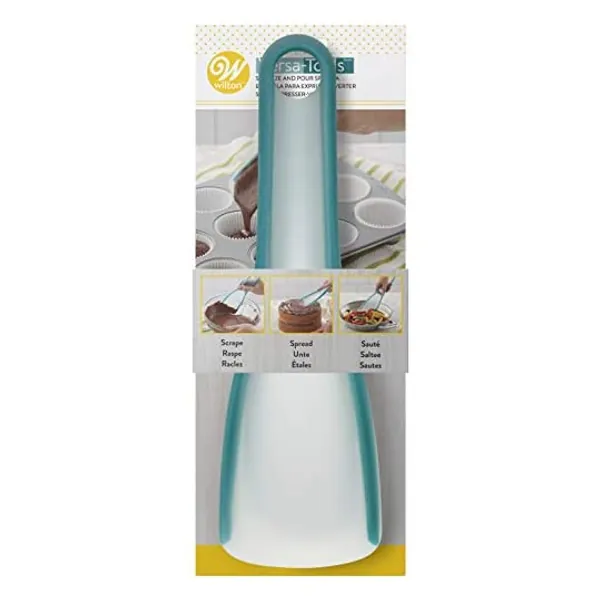 
                            Wilton 2103-4362 Wilton Versa-Tools Squeeze and Pour Spatula, Teal
                        
