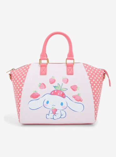 Loungefly Cinnamoroll Strawberries Satchel Bag