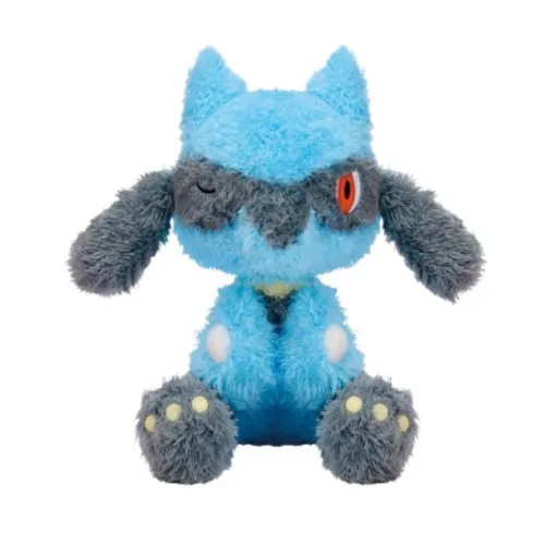 Plush Mofugutto Riolu Pokémon Kutsurogi Time