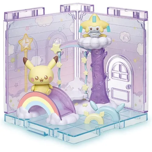 Verify HumanMini House Starry Sky Park Pikachu & Jirachi Pokémon Poképeace