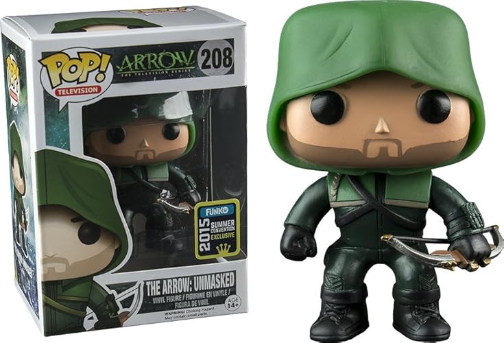 Funko Pop! Television #208 Arrow The Arrow Unmasked (SDCC 2015 Exclusive)